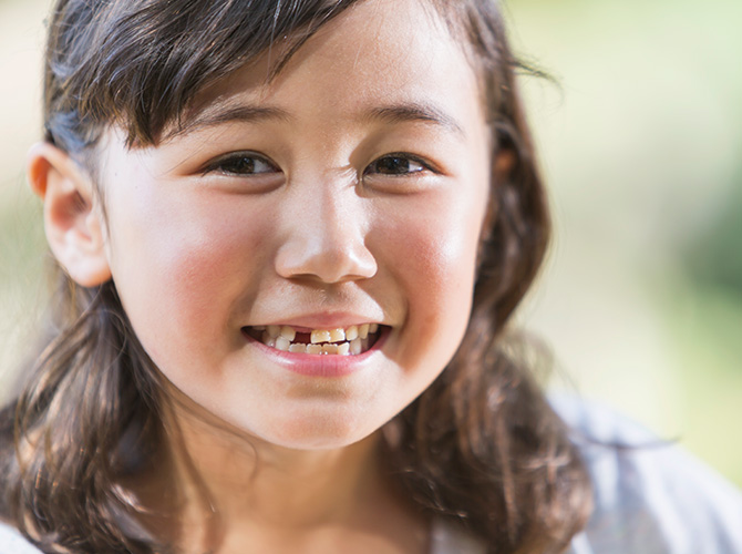 smiling girl