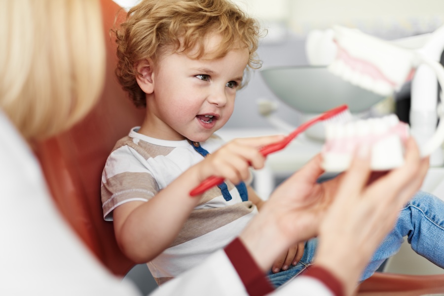 child's first dental visit at Anne Lindley, DDS in Sunnyvale, TX